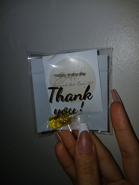 Bottle Resin Charm