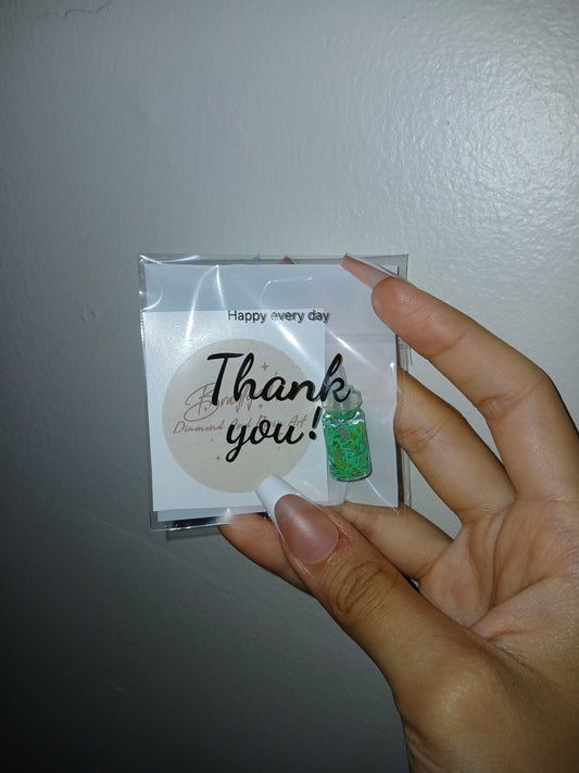 Bottle Resin Charm