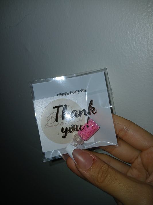Bottle Resin Charm